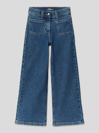 Slim Fit Jeans mit seitlichen Eingrifftaschen von s.Oliver RED LABEL Blau / Türkis - 16