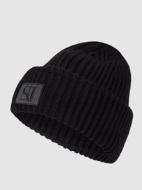 Mütze mit Logo von Sean John Grau / Schwarz - 10