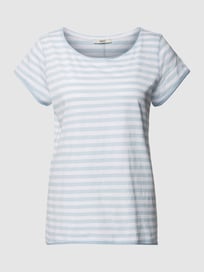 T-Shirt mit Rollsaum von Esprit Blau / Türkis - 3