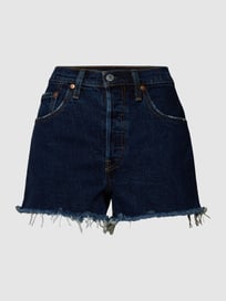 Jeansshorts im Used-Look von Levi's® Blau / Türkis - 33