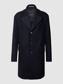 Wollmantel mit Taillenriegel von Tommy Hilfiger Blau / Türkis - 19