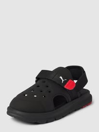Sandalen met labeldetail, model 'EVOLVE' van Puma Grijs / zwart - 17