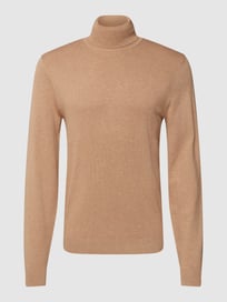 Longsleeve mit geripptem Rollkragen von MCNEAL Weiß - 7
