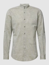 Regular fit vrijetijdsoverhemd met opstaande kraag, model 'Conell' van Strellson Groen - 15