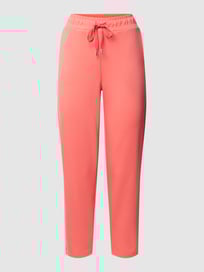 Sweatpants mit Paspeltaschen am Gesäß von Christian Berg Woman Rot - 1