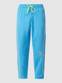 Jogpants aus Cupro von Iceberg Blau / Türkis - 26