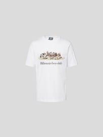 T-Shirt mit Label-Print von Billionaire Boys Club Weiß - 20