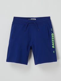 Sweatshorts mit Logo Modell 'Reims' von Raizzed Blau / Türkis - 27