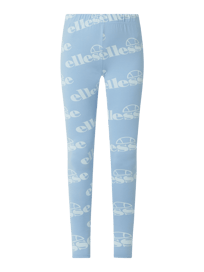 Legging met logomotief, model 'Esempio' van Ellesse Blauw / turquoise - 30