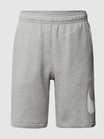 Sweatshort met logoprint van Nike Grijs / zwart - 36