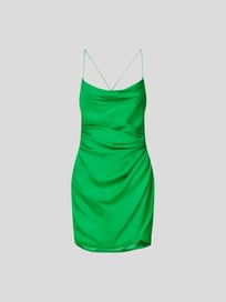 Minikleid aus reiner Seide von Gauge81 Grün - 2