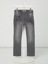 Skinny jeans met stretch van Blue Effect Grijs / zwart - 31