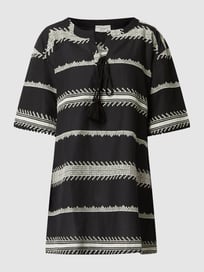Kleid mit Allover-Muster  von Pinklabel Grau / Schwarz - 43