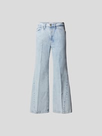 Flared Leg High Waist Jeans von Frame Blau / Türkis - 44