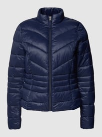 Gewatteerd jack met opstaande kraag, model 'SORAYA' van Vero Moda Outdoor Blauw / turquoise - 34