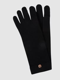 Handschoenen van kasjmier  van Fraas Grijs / zwart - 19