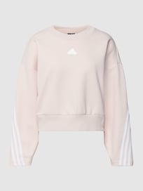 Kort sweatshirt met logostrepen van ADIDAS SPORTSWEAR Wit - 43