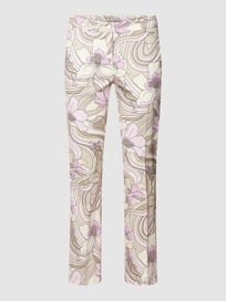 Hose mit Allover-Muster Modell 'Stella' von Cambio Rosa - 18