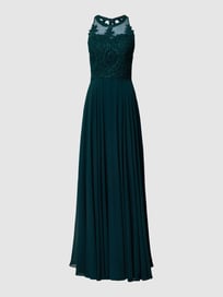 Midikleid mit Zierbesatz von Mascara Grün - 11
