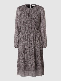 Midi-jurk van mesh  van BETTY & CO WHITE Grijs / zwart - 45
