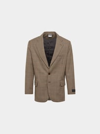 Sakko mit Allover-Muster von VETEMENTS Braun - 19