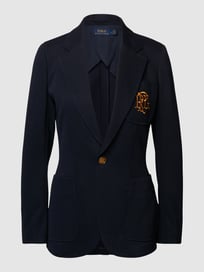 Blazer met labelstitching van Polo Ralph Lauren Blauw / turquoise - 3