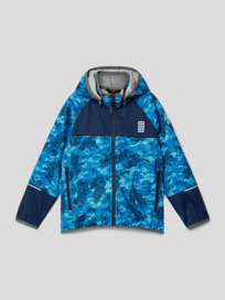 Jacke mit Motiv-Print Modell 'STORM' von LEGO WEAR Blau / Türkis - 2