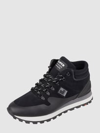Sneakers met contrastinzetten, model 'Elwas' van Lloyd Grijs / zwart - 42