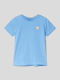 T-Shirt mit Motiv-Print von Only Blau / Türkis - 47