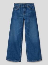 Jeans mit Kontrastnähten von Gant Blau / Türkis - 26