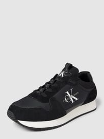 Sneakers met labeldetail, model 'RUNNER SOCK' van Calvin Klein Jeans Grijs / zwart - 40