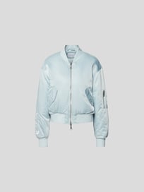 Jacke mit Stehkragen von Lala Berlin Blau / Türkis - 6