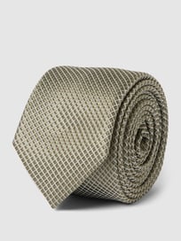 Stropdas met all-over motief van BOSS Groen - 31