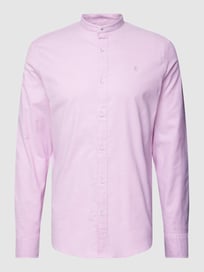 Tailored fit vrijetijdsoverhemd met streepmotief van MCNEAL Roze - 1
