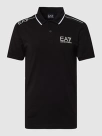 Poloshirt met labeldetails van EA7 Emporio Armani Grijs / zwart - 26