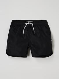 Badehose mit Tunnelzug Modell 'Rio' von Raizzed Grau / Schwarz - 32