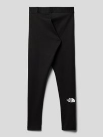 Leggings mit elastischem Logo-Bund von The North Face Grau / Schwarz - 4