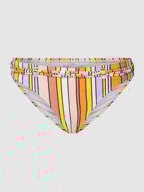Bikinislip met streepmotief, model 'CRUZ' van ONeill Oranje - 7