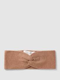 Stirnband aus Kaschmir mit Knoten-Detail von Christian Berg Woman Braun - 6