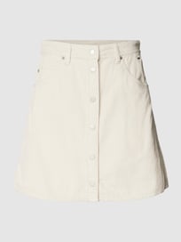 Minirock in Cord-Optik von Tommy Jeans Weiß - 30