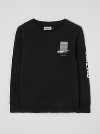 Sweatshirt aus Baumwollmischung Modell 'Miller' von Raizzed Grau / Schwarz - 34