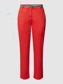 Chino mit Gürtel von Christian Berg Woman Rot - 9