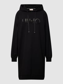 Sweatjurk met labelapplicatie van LIU JO SPORT Grijs / zwart - 45