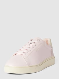 Sneakers met labeldetail, model 'Julice' van Gant Roze - 5