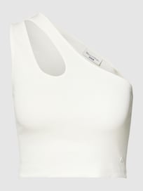 Crop Top mit One-Shoulder-Träger von Marc O'Polo Denim Weiß - 2