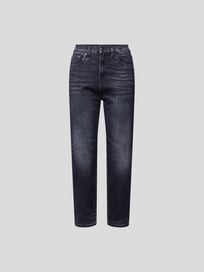 Mid Rise Jeans im Straight Fit von R13 Grau / Schwarz - 33