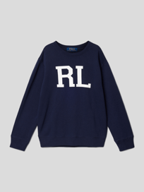 Sweatshirt mit Label-Print von Polo Ralph Lauren Teens Blau / Türkis - 45