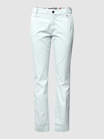 Straight Fit Chino mit Tuch Modell 'JACQUELINE ARCHIVO' von Mason's Blau / Türkis - 29