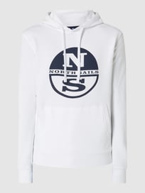 Hoodie mit Logo von North Sails Weiß - 34