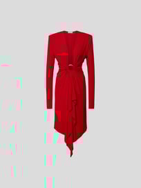 Abendkleid mit Schulterpolstern von Alexandre Vauthier Rot - 1
